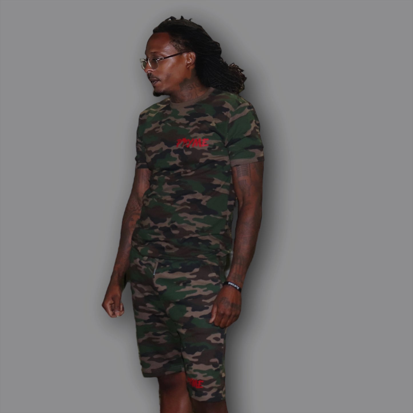 PAYME Camo T-shirt & Short Set